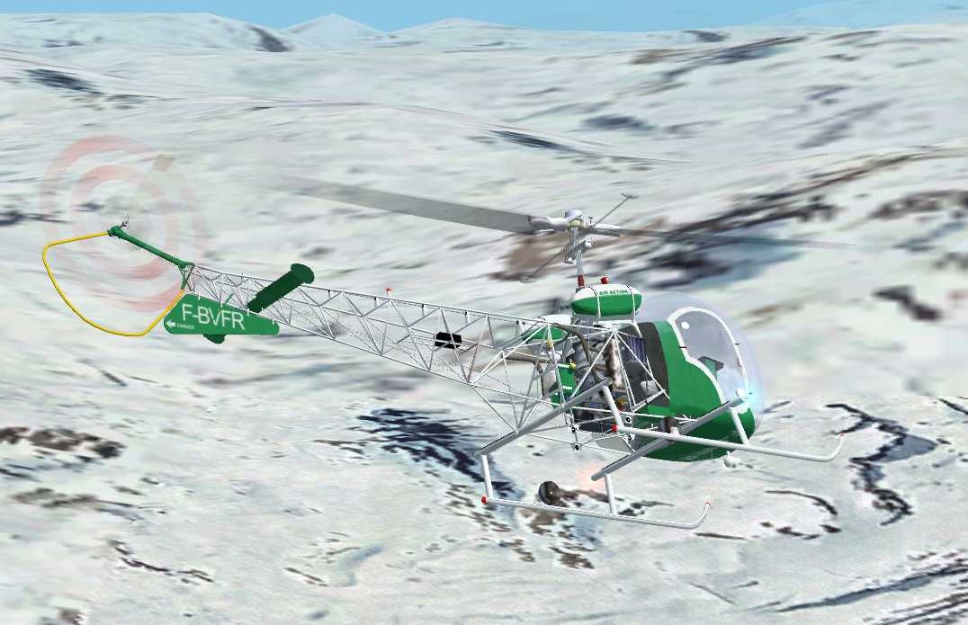 Bell 47 Skids Package FBXXJ