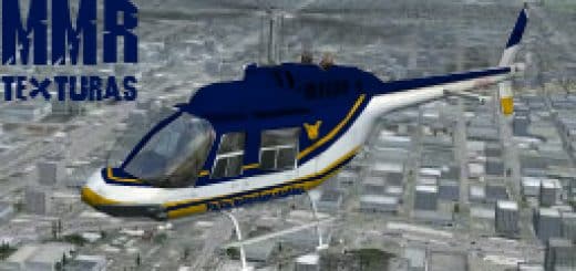 Bell206B Brazil Police Textures