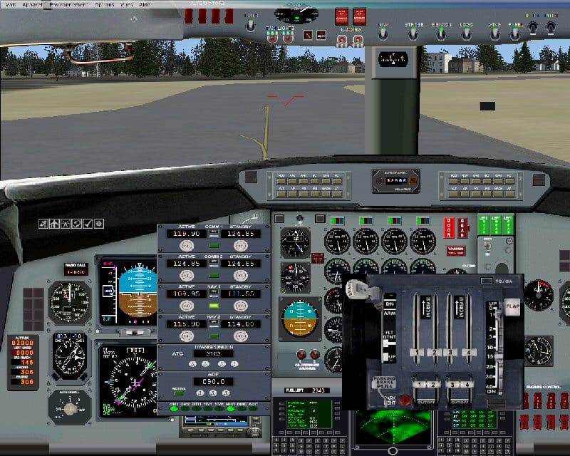 Boeing 707 2 D Panel