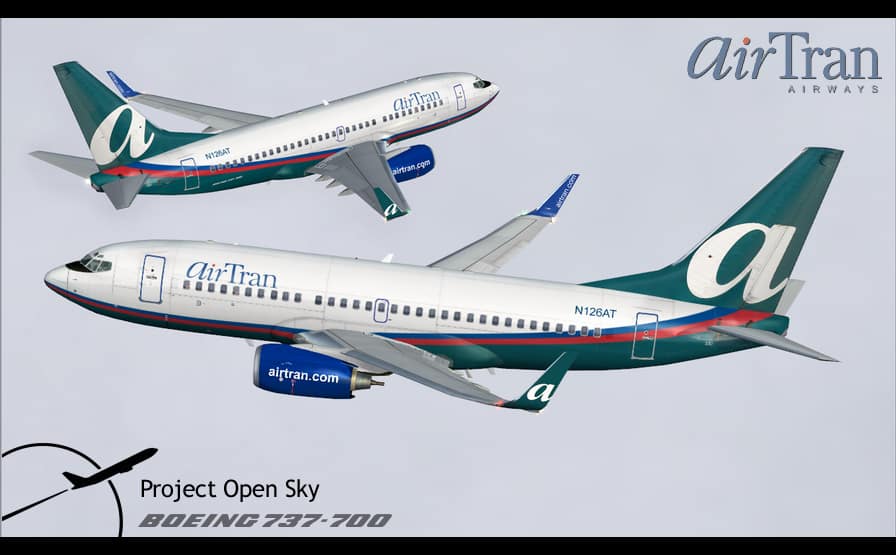 Boeing 737-700 AirTran with VC