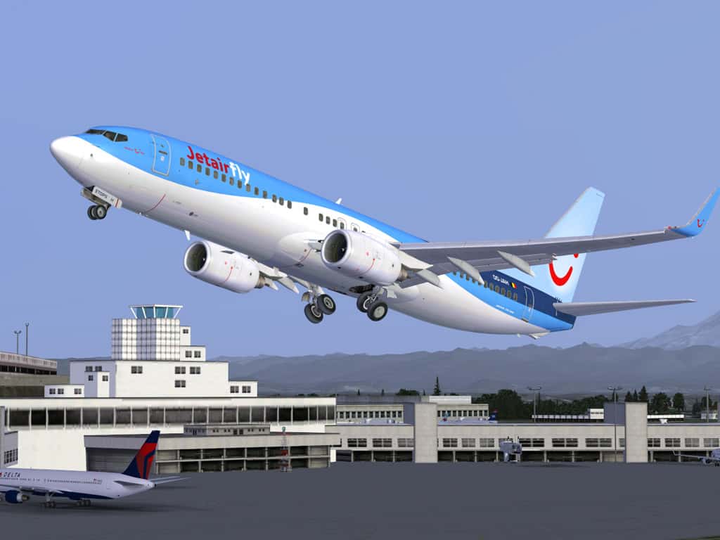 Boeing 737-800 Jetairfly textures