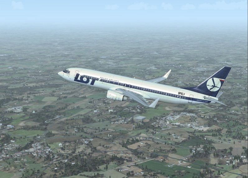 Boeing 737-800 LOT Polish Airlines textures