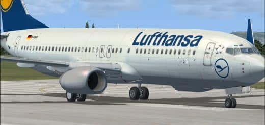 Boeing 737-800 Lufthansa Textures