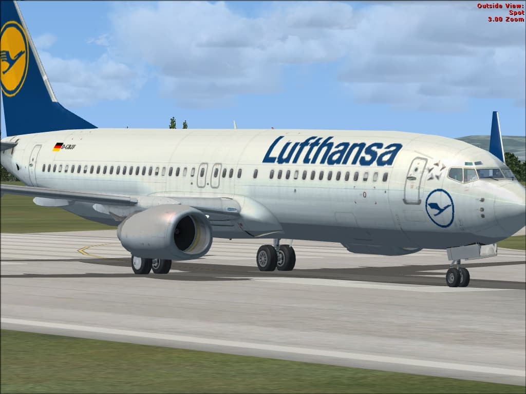Boeing 737-800 Lufthansa Textures