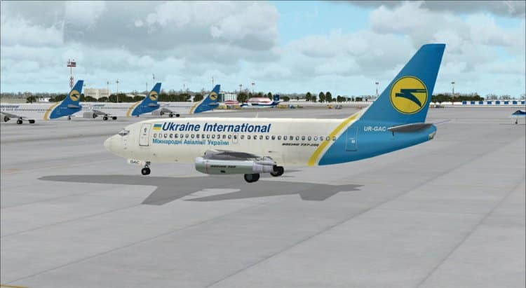 Boeing 737-800 UIA textures