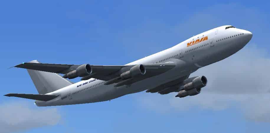 Boeing 747-130. Viasa