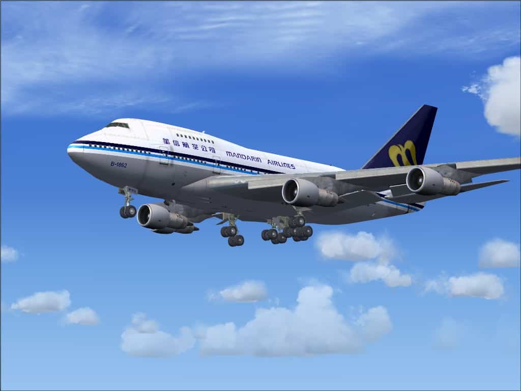 Boeing 747SP Mandarin Airlines.