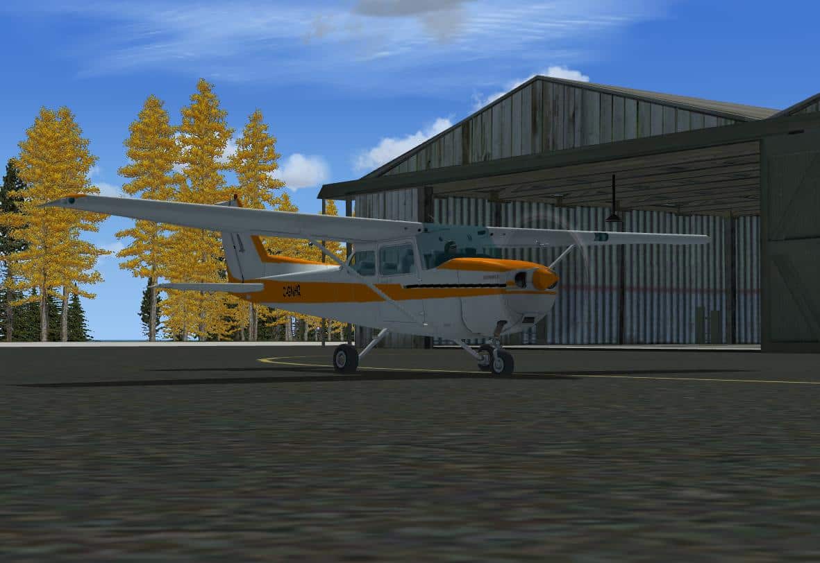 C172 Kingston Flying Club C-GNHQ Textures