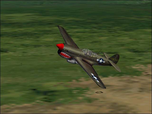 CFS/CFS2/FS2000 P-40N WARHAWK