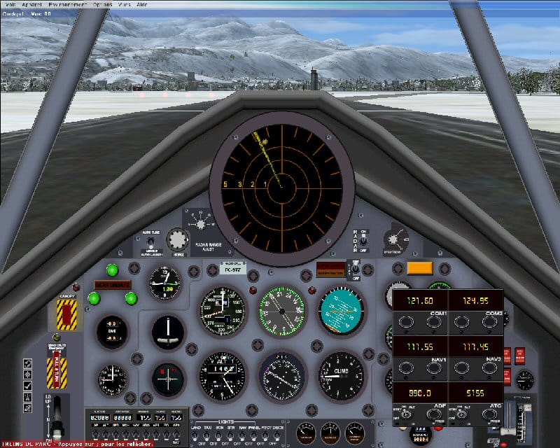 Convair F102 2D panel