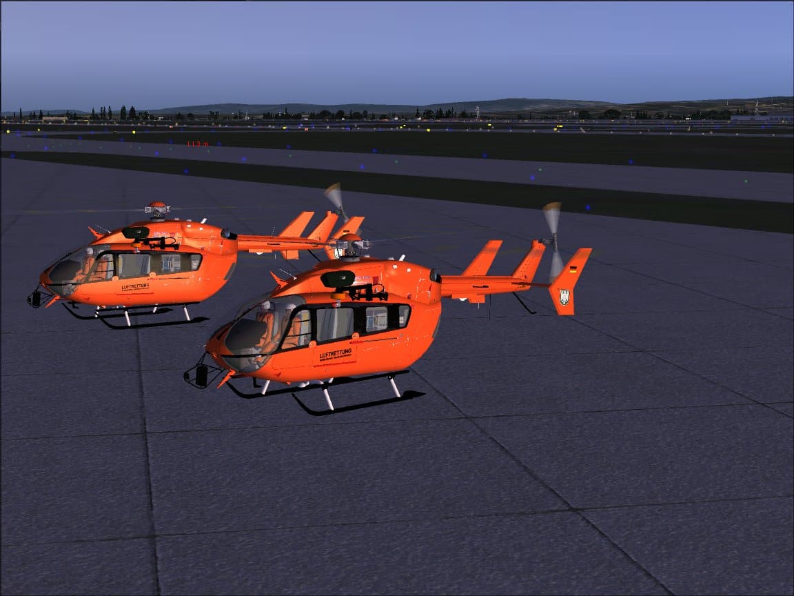 EC-145 Luftrettung Textures