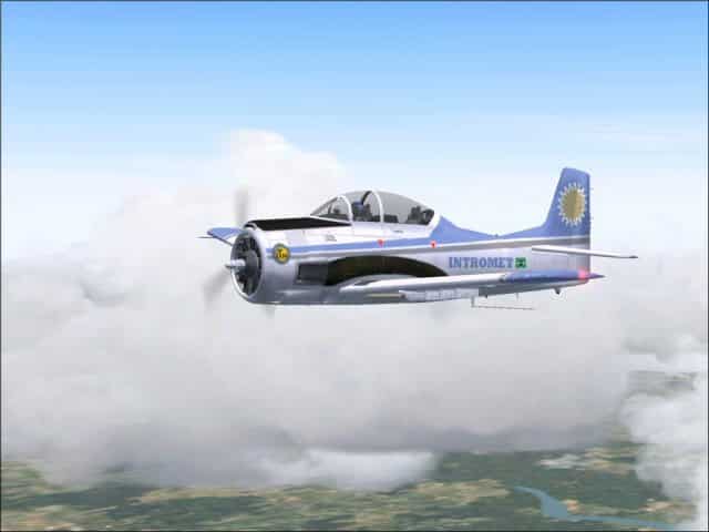 FS 2004 North American T-28D Intromet