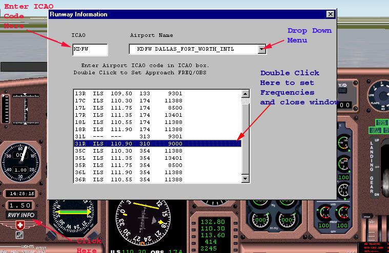 FS2000 Database Gauge