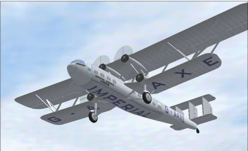 FS2000 Handley-Page HP42W