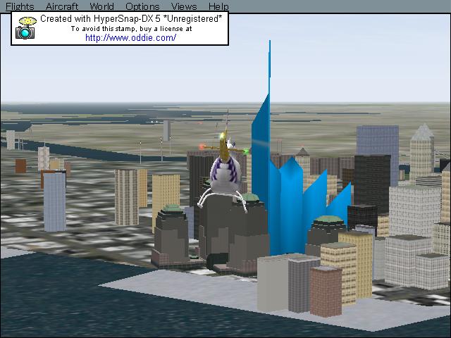 FS2000 New York World Trade Center
