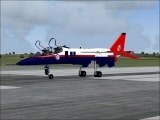 FS2002 / FS2004 Jaguar T2 in Red/White/Blue “Rasberry Ripple” Textures only