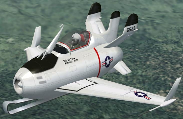 FS2002/FS2004 McDonnell XF-85 Goblin