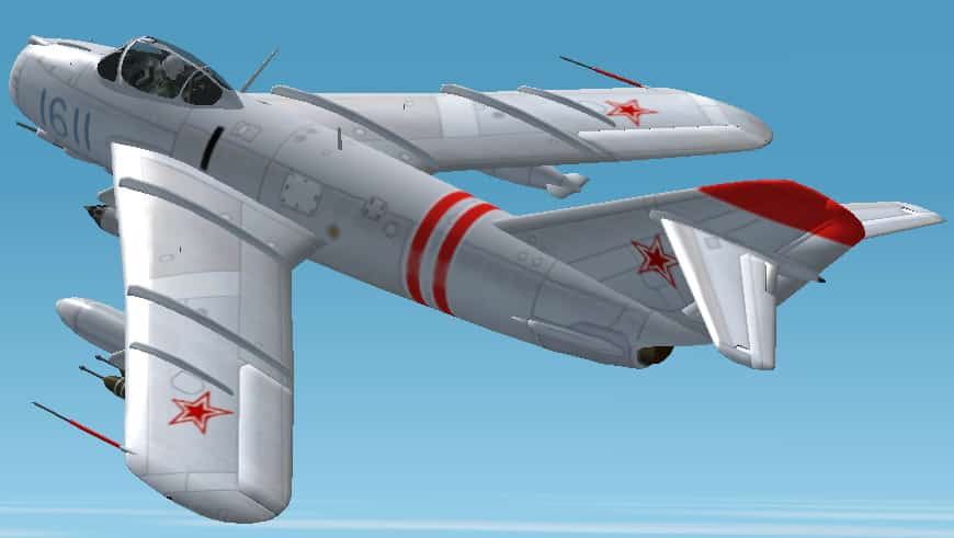 FS2002/FS2004 Mikoyan-Gurevich MiG-17F “Fresco C”