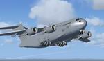 FS2004 Boeing C-17 Globemaster package USAF & French Air Force