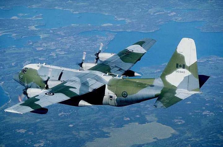 FS2004 CC-130 Lockheed Hercules CAF Textures