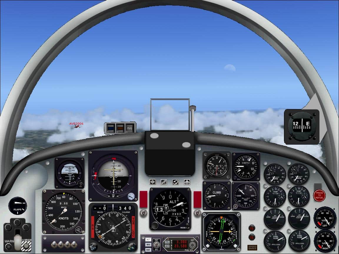 FS2004 C/N/RF-5 Panel