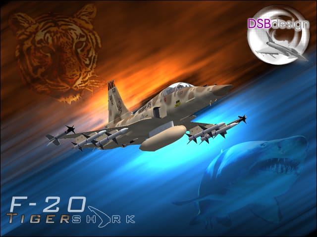 FS2004 DSB Freeware Northrop F-20