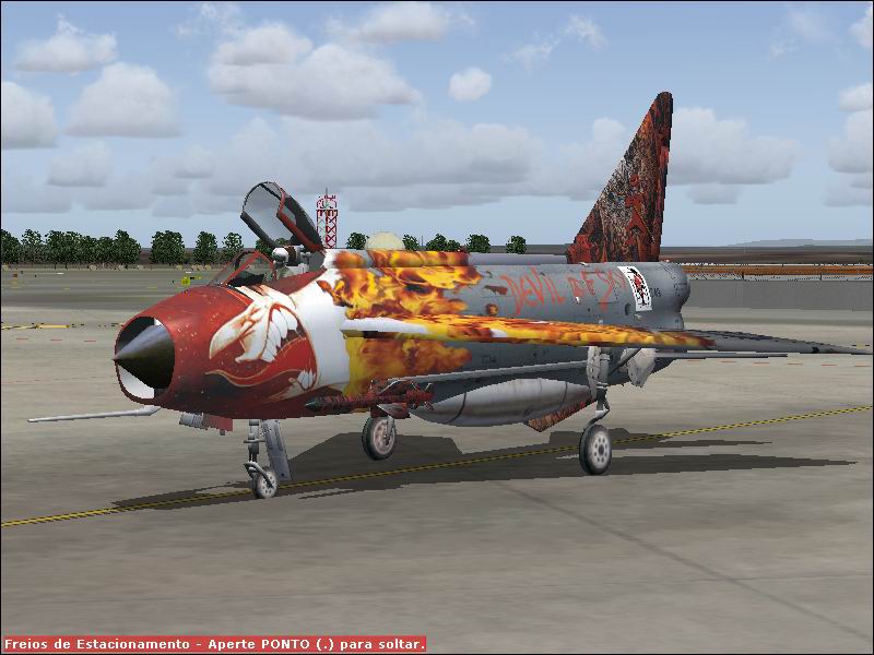 FS2004 EE Lightning, “Devil of Sky” Fantasy Textures only