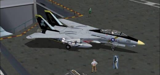 FS2004 F-14b VF-84 Long Range Interception Textures only