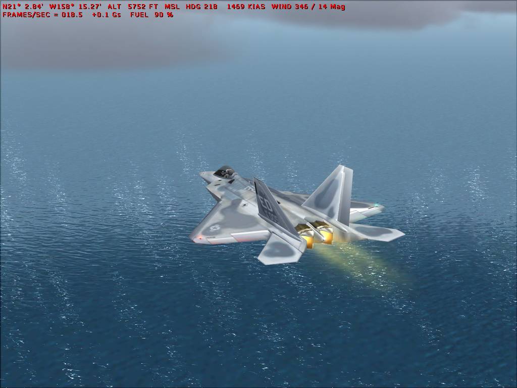 FS2004 F-22 Raptor Update