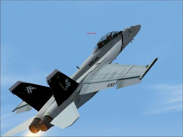 FS2004 FA-18 F VFA-103 US Navy Textures