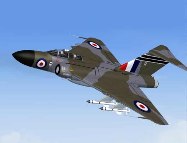 FS2004 Gloster Javelin 60 Sqn RAF Textures only