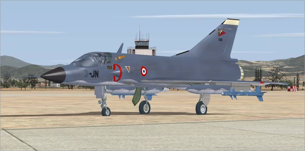FS2004 Mirage III EC-23 French Textures only