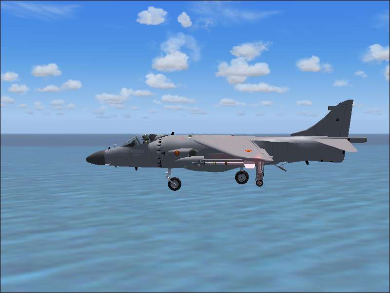 FS2004 Sea Harrier Spanish Navy