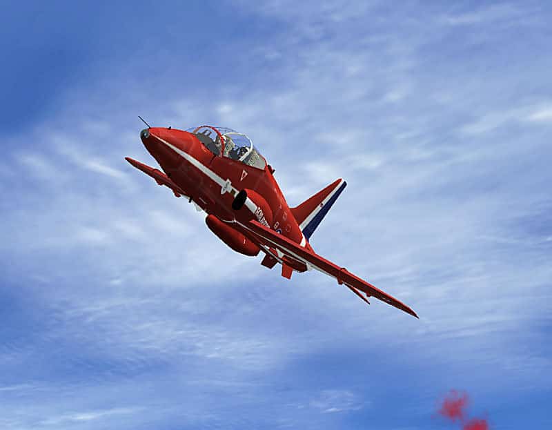 FS2004 UKMIL Hawk T1 ‘The Red Arrows’ Package