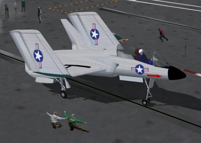 FS2004 Vought F7U-3 “Cutlass”