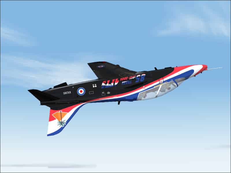 FS2004/2002 BAE Hawk, RAF 2006 Display Textures only