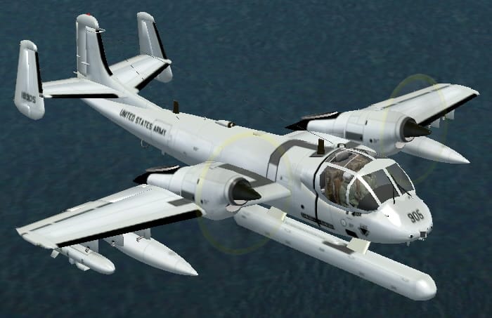 FS2004/2002 Grumman OV-1D Mohawk