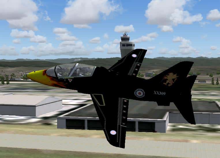 FS2004/2002 – RAAF Bae Hawk T1 2005 Display Textures only