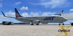 FSX 737 JAT Airways (OC) Textures