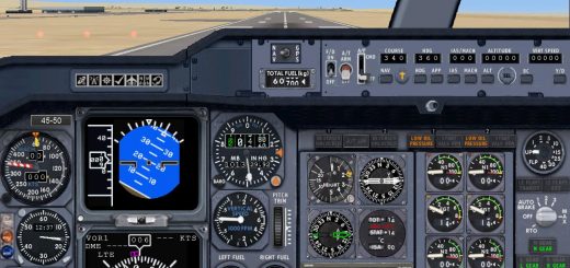 FSX Airbus A300 & A310 2d Panel