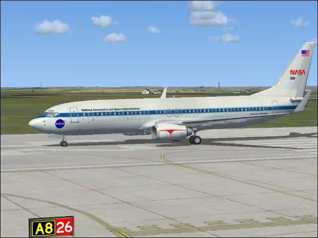 FSX Boeing 737-800 NASA Textures