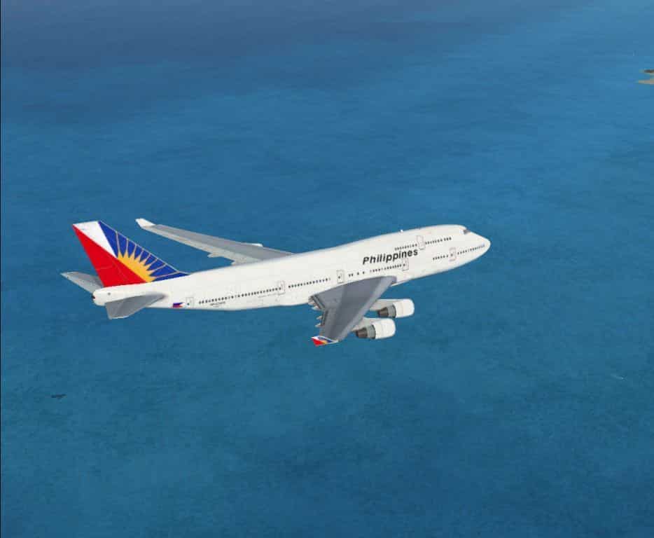 FSX Boeing 747-400 Philippine Airlines Textures & Traffic