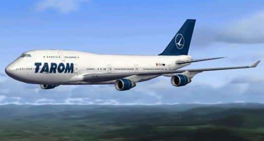 FSX Boeing 747-400 Tarom Textures