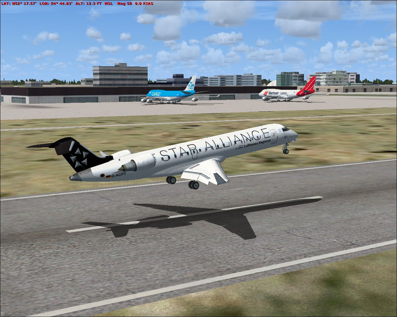 FSX Bombardier CRJ-700 Lufthansa Regional Pack & Traffic