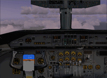 FSX Dash-8-300 2D Panel.