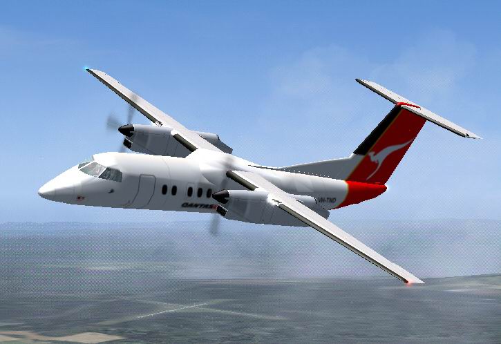 FSX Dehavilland Dash8-102.