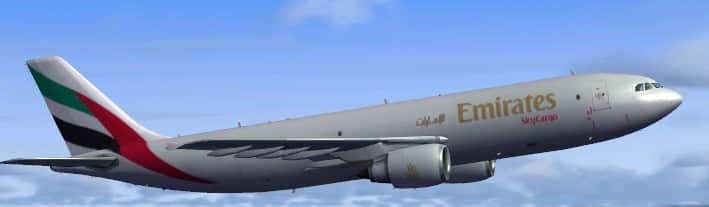 FSX Emirates Sky Cargo A300-600F Textures