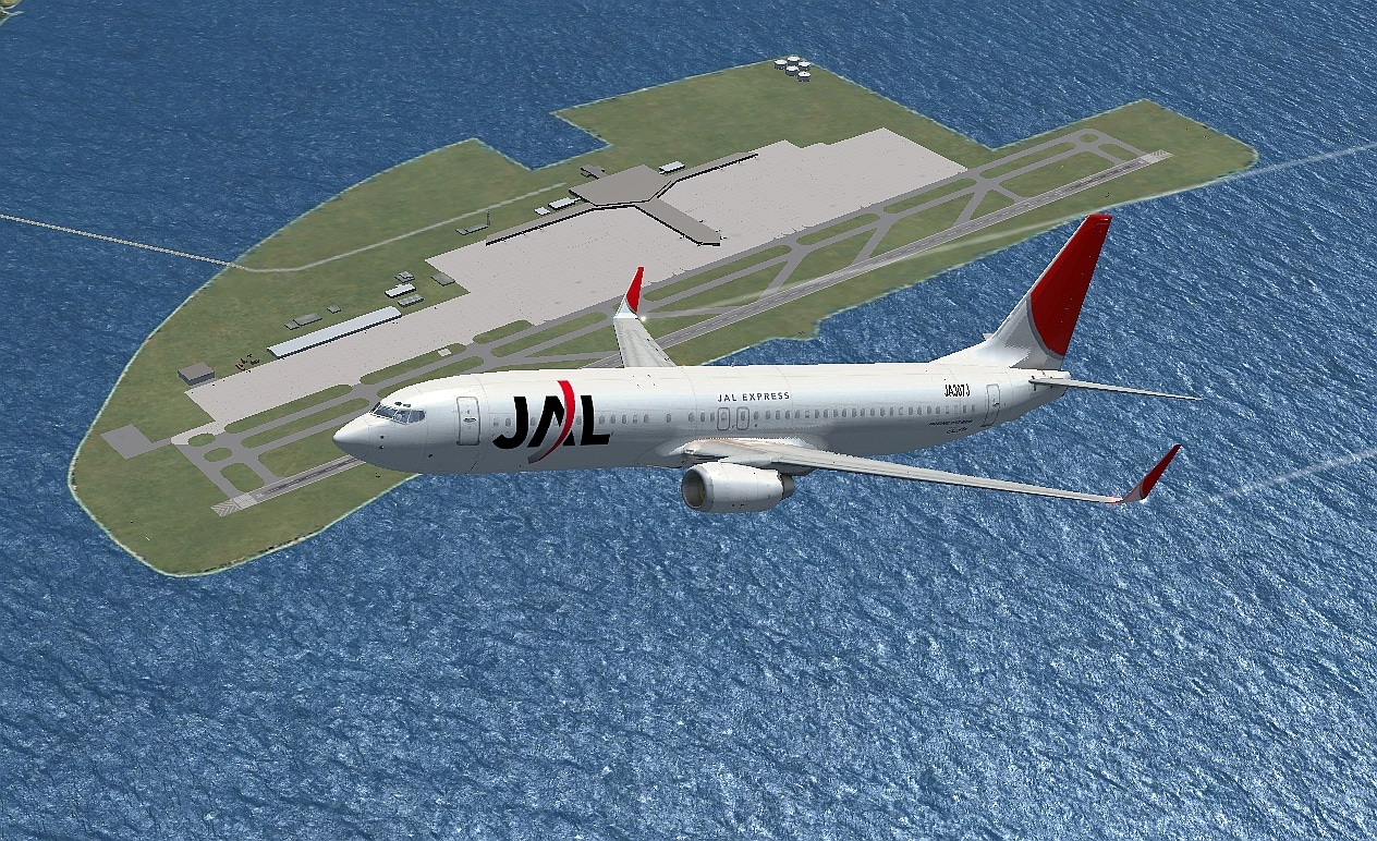 FSX JAL Express Boeing 737-800 textures