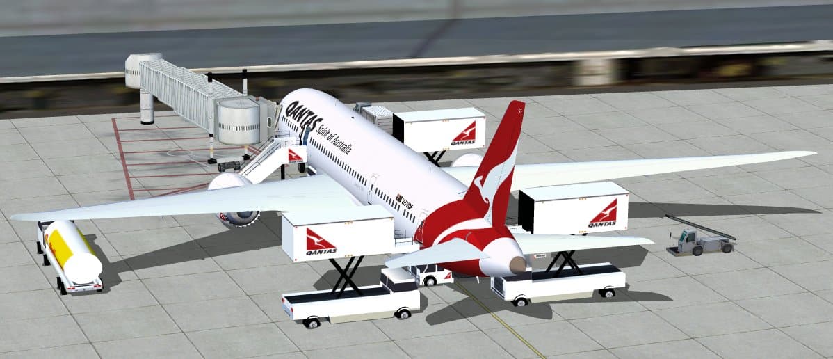 FSX Qantas Boeing 787-8 V2