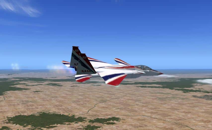 FSX/FS2004 F-15 Active.